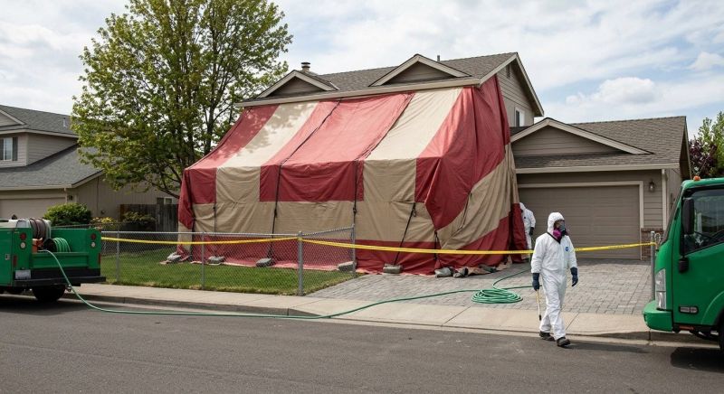Tent Fumigation in Wilmington, NC